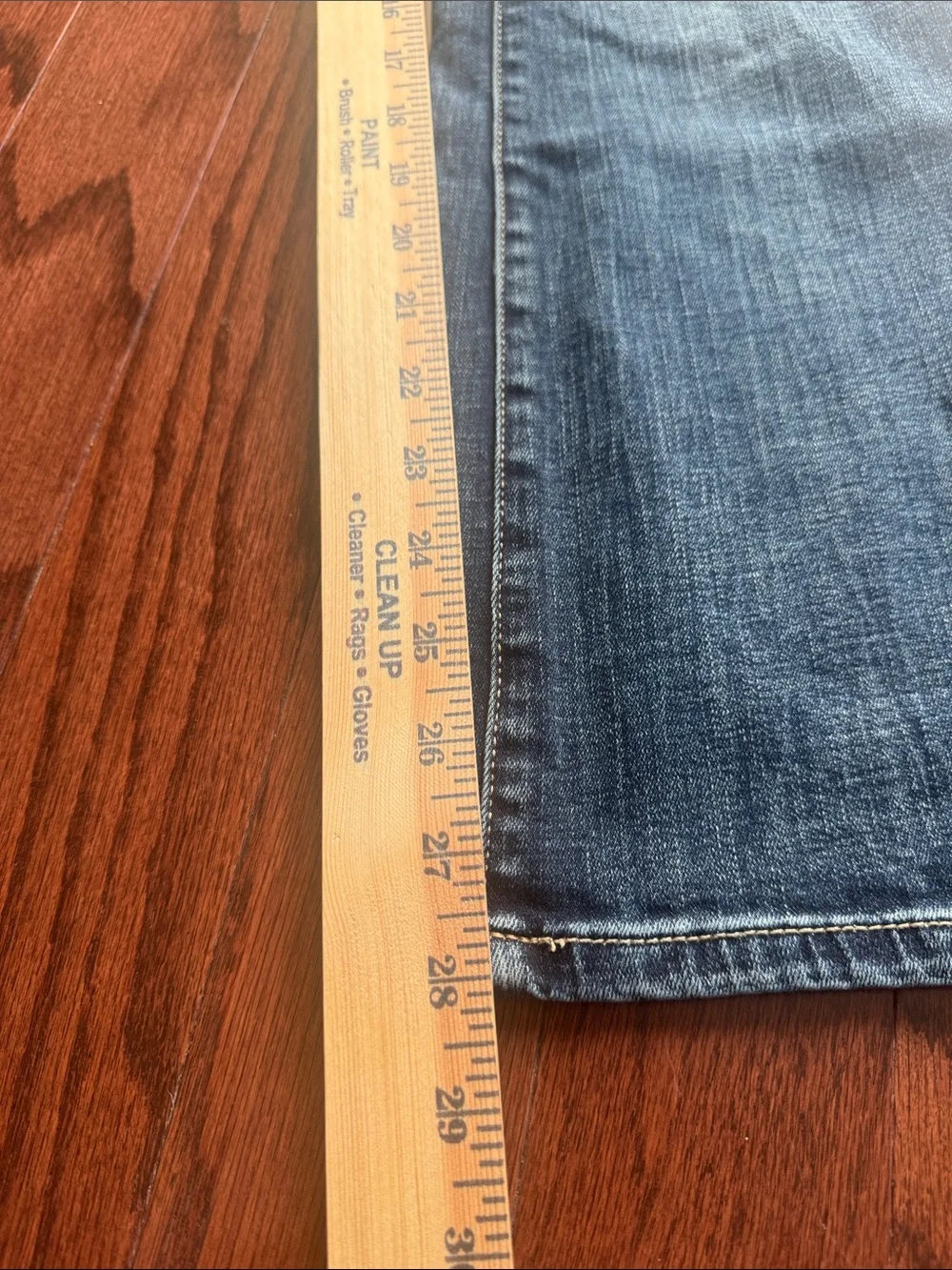 BKE Parker Universal Fit High Rise Bootcut Jeans Womens 28 x 29.5 Blue AXB923S